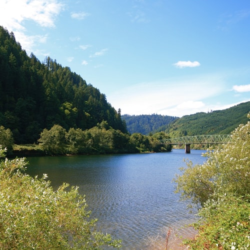 Scottsburg Bridge, Umpqua River