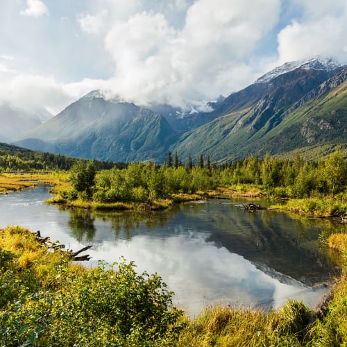 Lake in Alaska