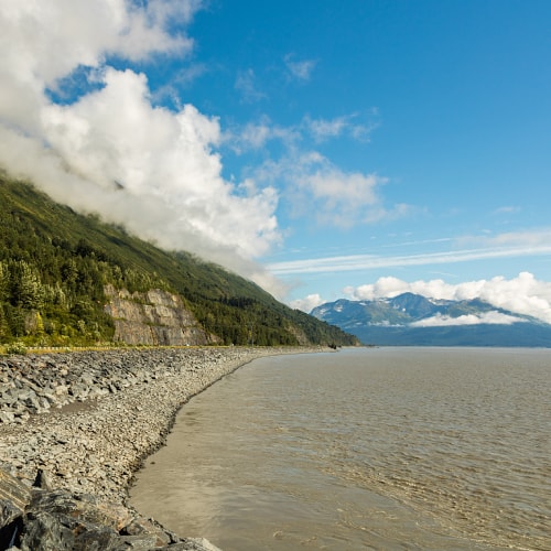 Alaska coastline