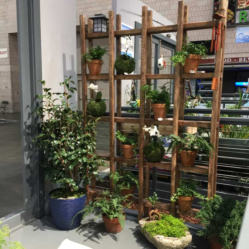 Plant shelving