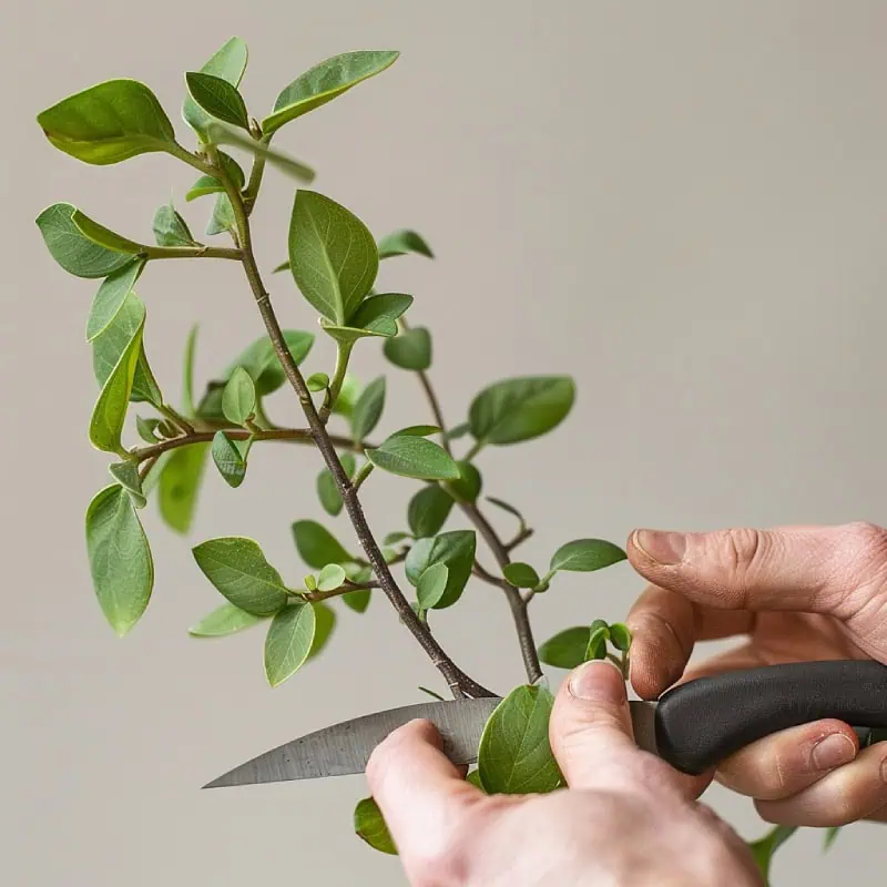 Pruning a plant