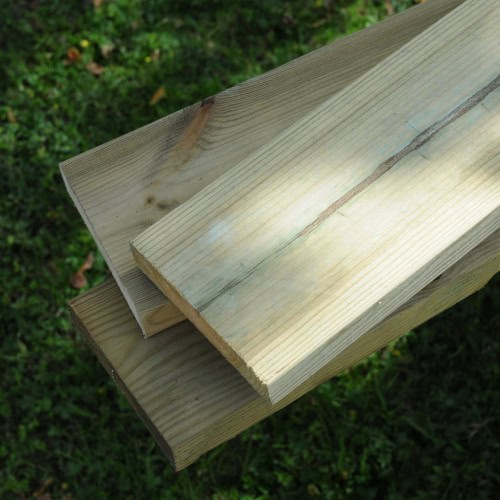 Pressure-treated wood