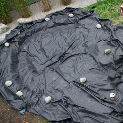 Rubber pond liner